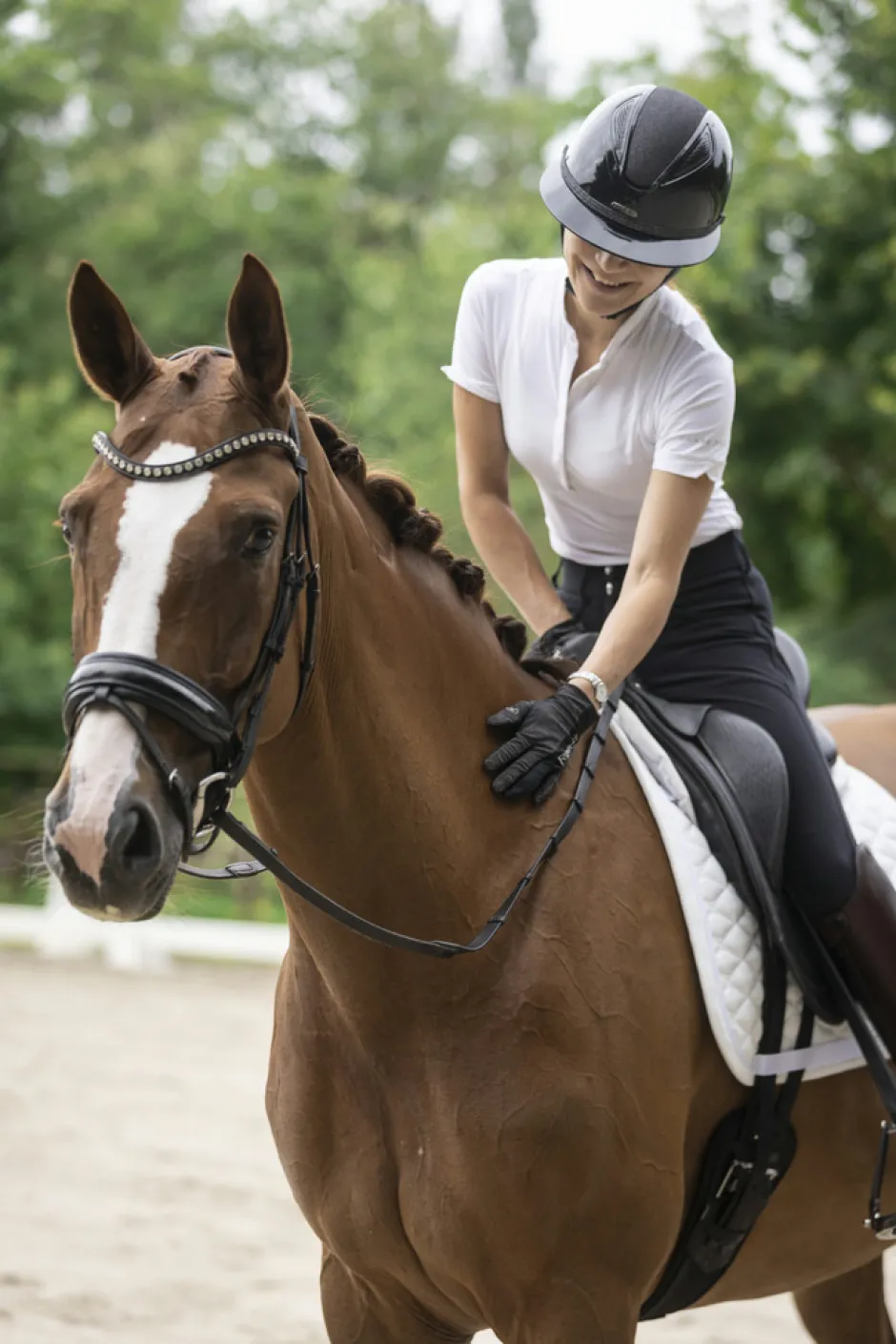 Abnehmbarer Besatz für LAMI-CELL Helm - Glitzer