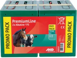 AKO Alkaline 9 V Trockenbatterie, Doppelpack