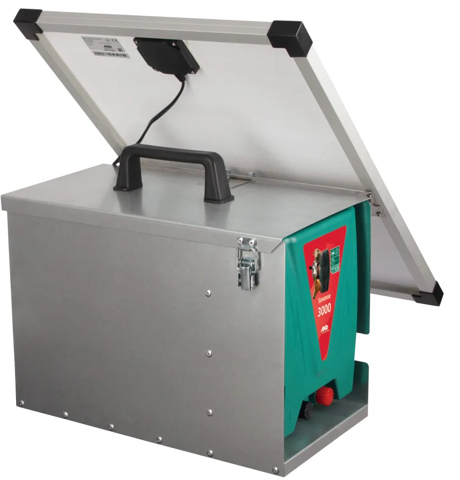 AKO Savanne 3000 incl. Metallbox, 12 V Akkugerät Expert