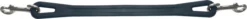 Anbindestrick aus Vollgummi, Gesamtlänge 77 cm, Länge ungedehnt 56 cm , schwarz