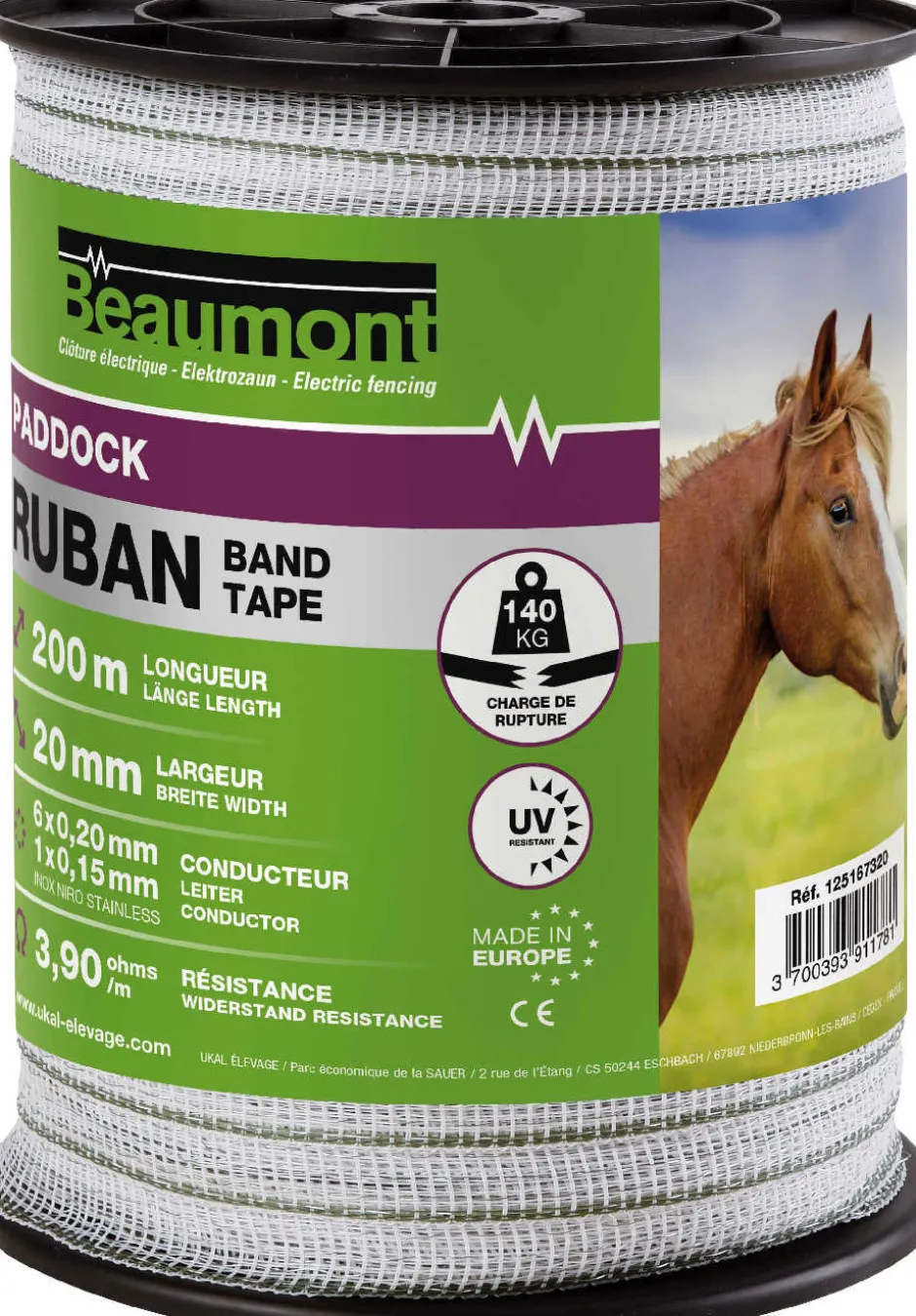 BEAUMONT Zaunband 40 mm