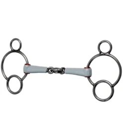 beris 3-Ring Gebiss, doppelt gebrochen