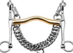 BUSSE Dressurkandare, verjüngte Zungenfreiheit, KAUGAN®, 12 mm