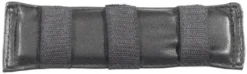 BUSSE Kinnkettenunterlage GEL, 16 x 4 cm, schwarz