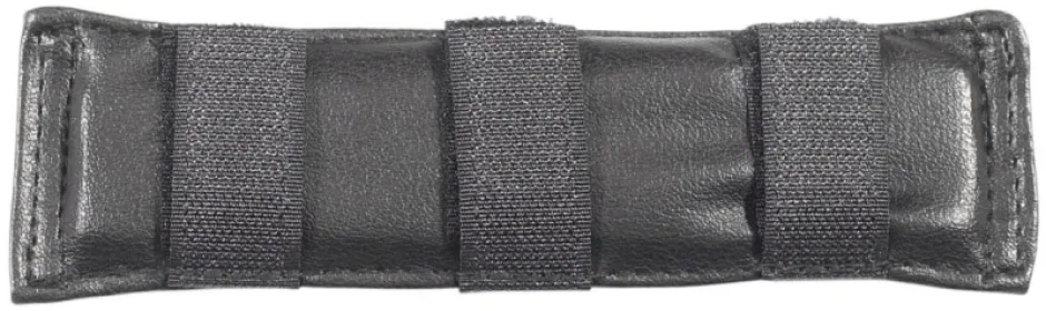 BUSSE Kinnkettenunterlage GEL, 16 x 4 cm, schwarz