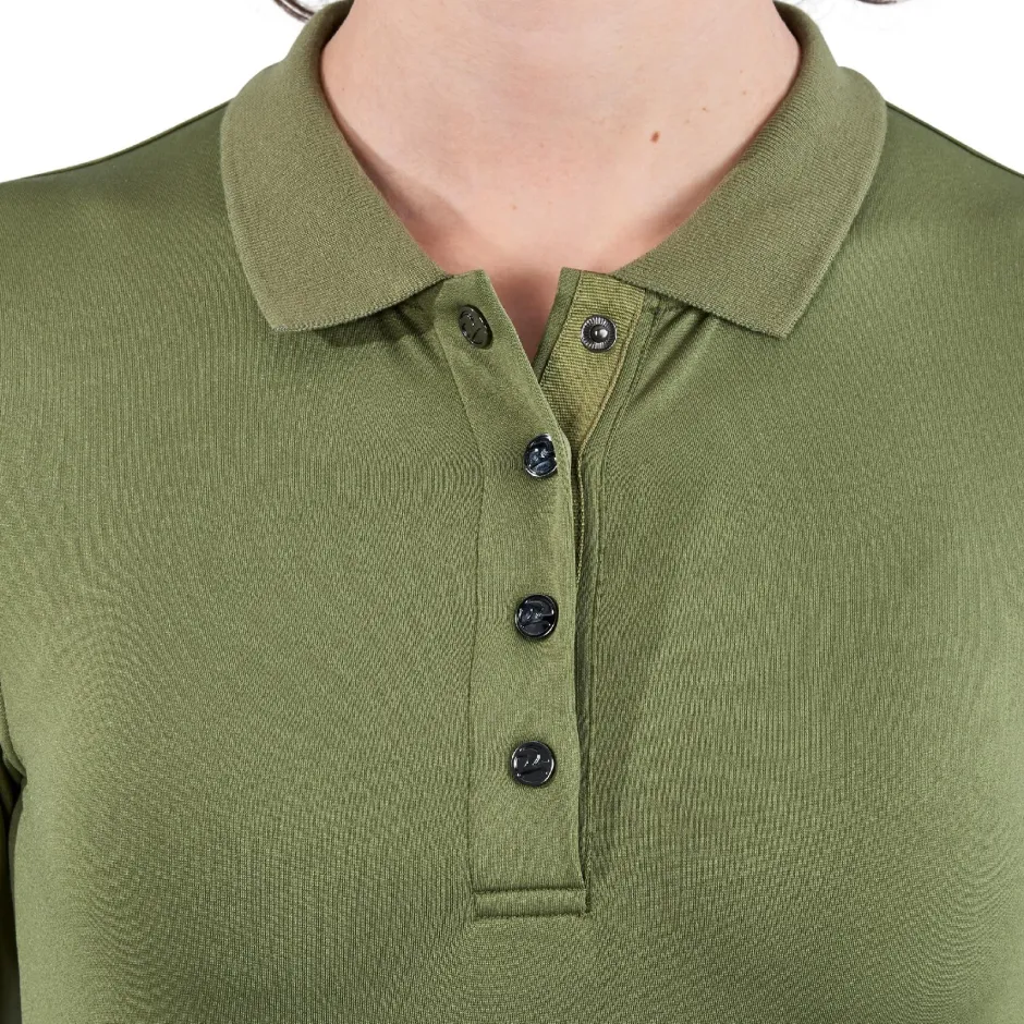 BUSSE Polo-Shirt DELORAN TECH, Langarm