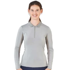 BUSSE Polo-Shirt ERIN TECH, Langarm