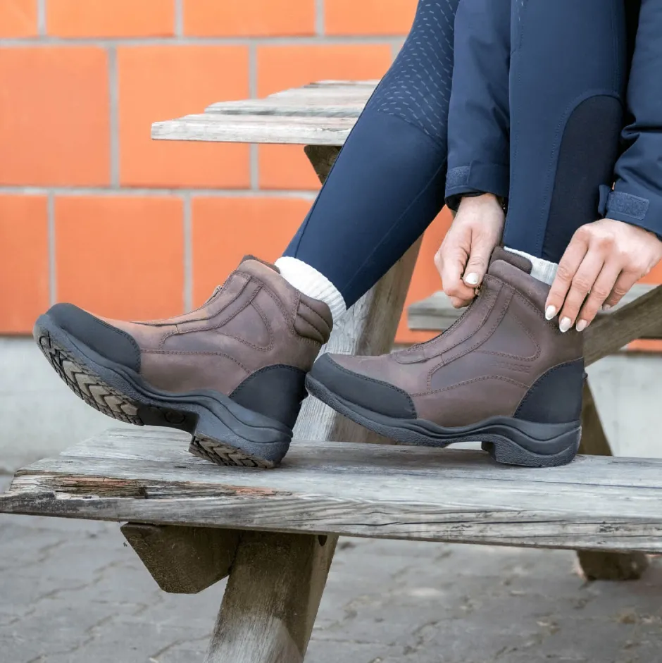 BUSSE Reit- und Stallschuh ZIP IT, wasserdicht, pure wool