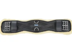 BUSSE Sattelgurt CROSS-DRESSUR-FELL mit D-Ring