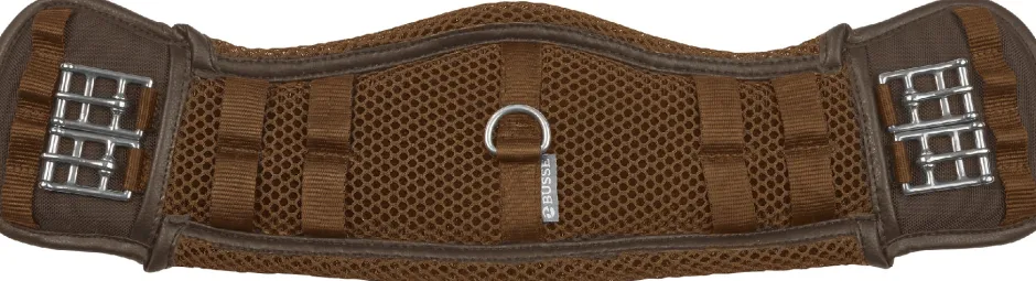 BUSSE Sattelgurt 3D AIR EFFECT-CURVED-DRESSUR mit D-Ring