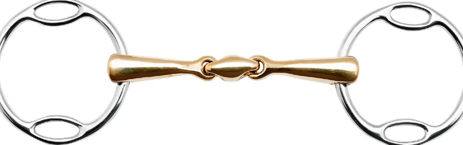 BUSSE Soft-Ring-Wassertrense KAUGAN®-SHAPED, 14 mm, doppelt gebr.