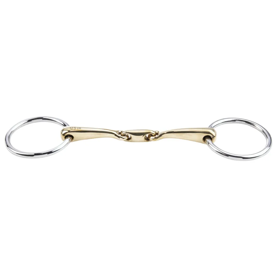 BUSSE Unterlegtrense KAUGAN® 12 mm, doppelt gebrochen