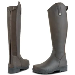 BUSSE Winter-Reitstiefel NORWICH, pure wool, braun