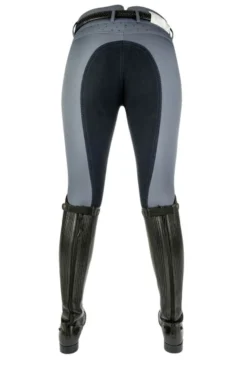 Cavallino Marino by HKM Reithose -Silver Stream Crystal- Dreiviertel Alos Besatz