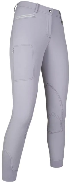 Cavallino Marino by HKM Reithose -Mondiale EVA Flap- Stoff-Kniebesatz