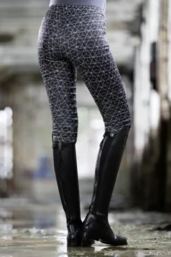 Cavallino Marino by HKM Reitleggings -Piemont- Silikon-Kniebesatz