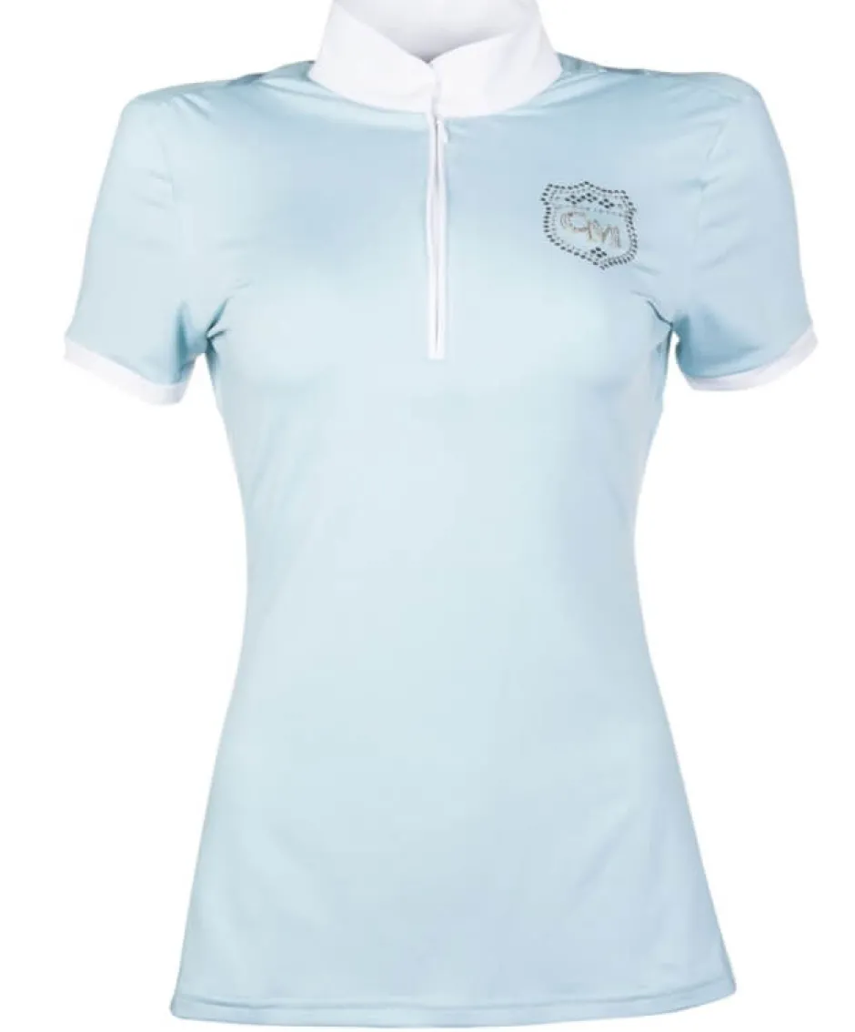 Cavallino Marino by HKM Turniershirt -Rimini Mesh-