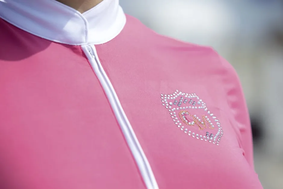 Cavallino Marino by HKM Turniershirt -Rimini Mesh-