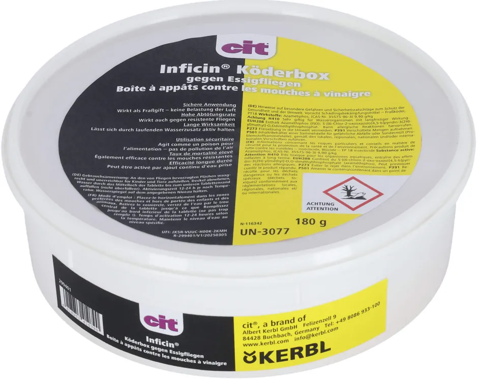 cit Inficin Köderbox gegen Essigfliegen