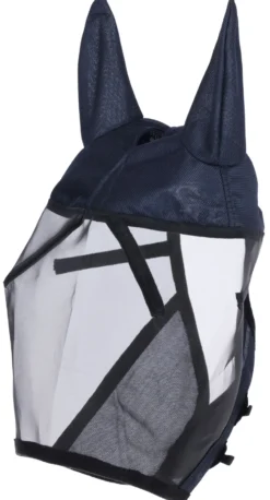 COVALLIERO Fliegenmaske mit Ohrenschutz SuperFly