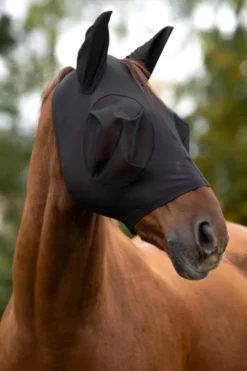 COVALLIERO Fliegenschutzmaske FinoStretch Zipper