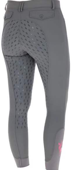 COVALLIERO Reithose Janne x PinkRibbon, Vollbesatz