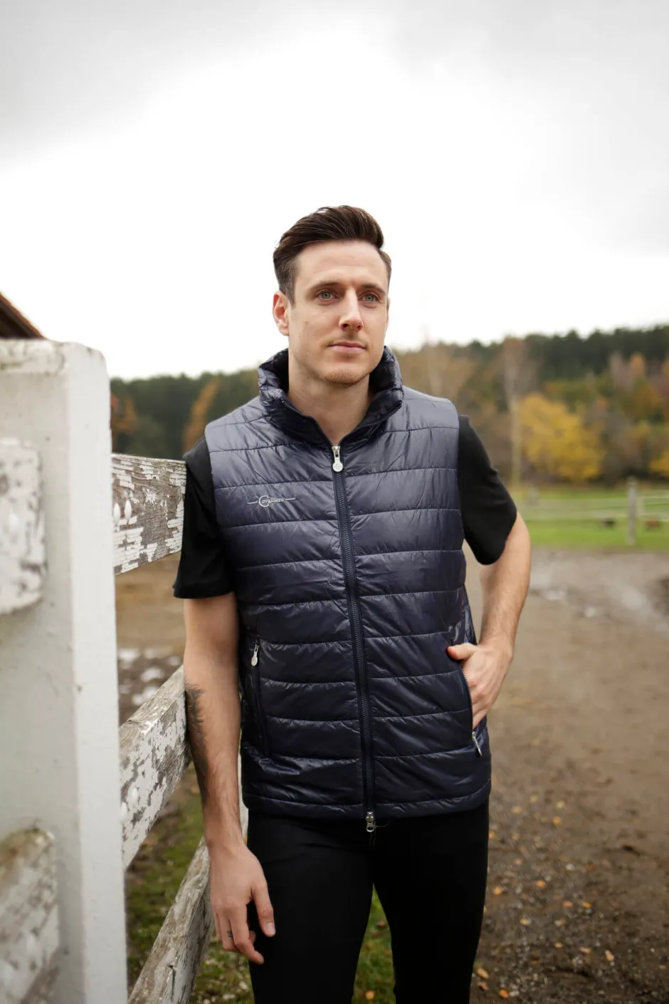 COVALLIERO Steppweste für Herren