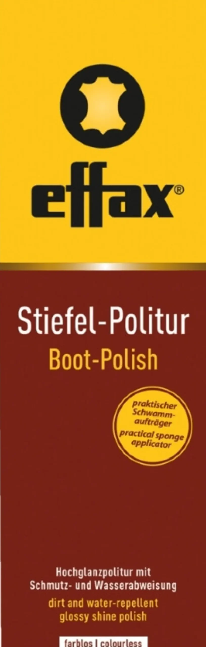 Effax Stiefel-Politur farblos, 75ml