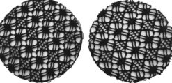 EQUITHEME Haarnetz Floral