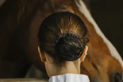 EQUITHEME Haarnetz Floral