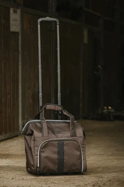 EQUITHEME Putztasche mit Rollen