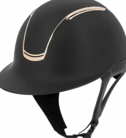 EQUITHÈME Helm - SOAZY - Einsatz Roségold-Chrom