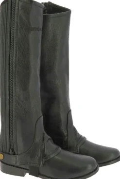 EQUITHÈME Leder Mini-Chaps