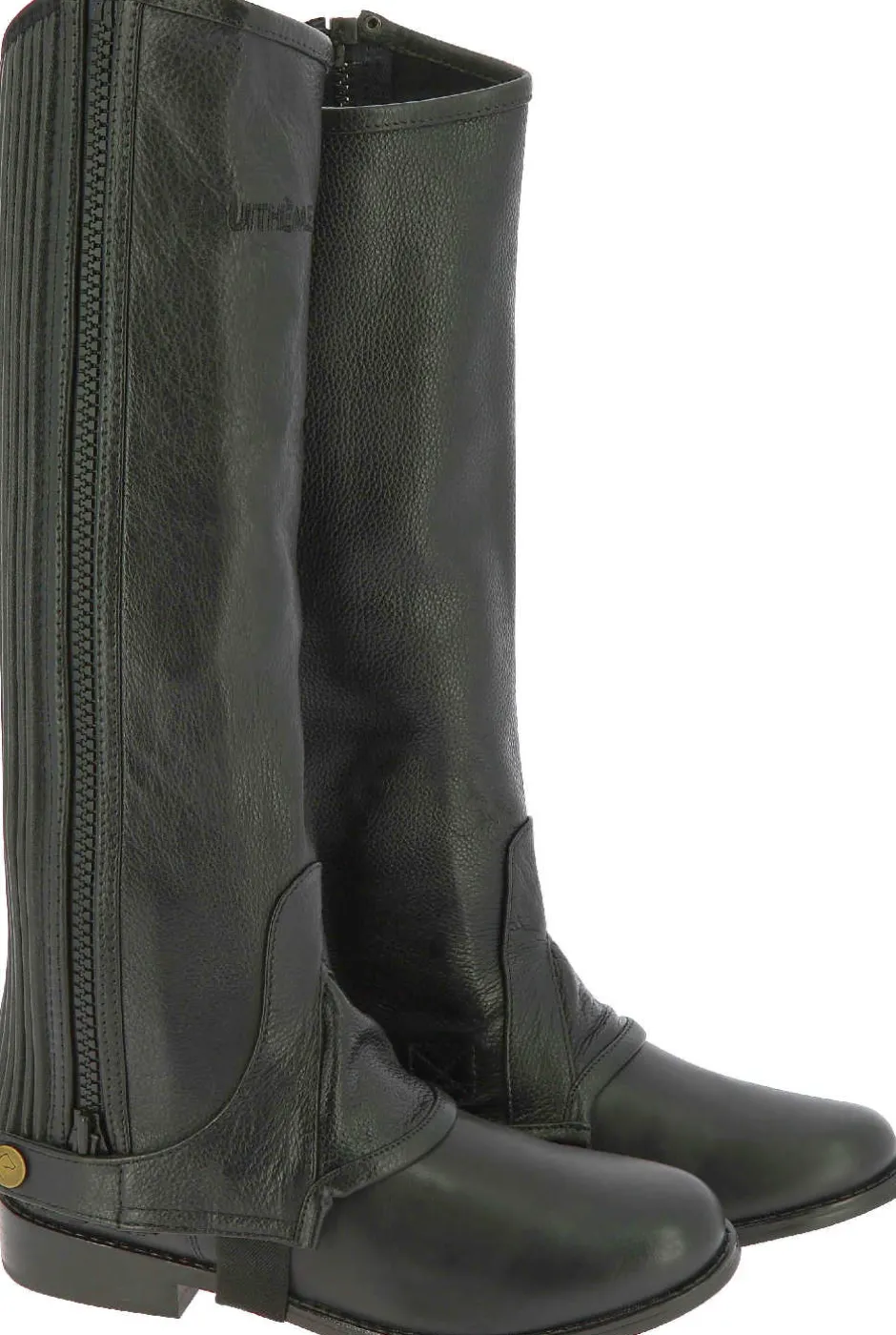 EQUITHÈME Leder Mini-Chaps
