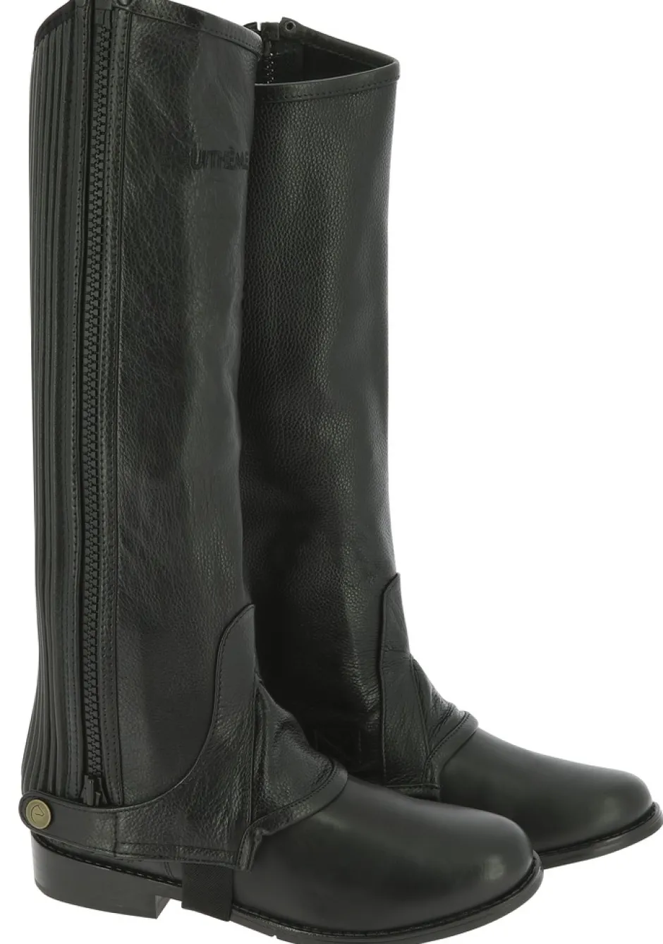 EQUITHÈME Leder Mini-Chaps