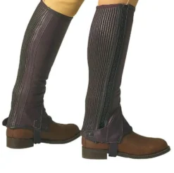 EQUITHÈME Leder Mini-Chaps