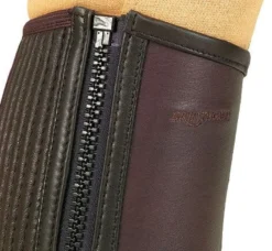 EQUITHÈME Leder Mini-Chaps