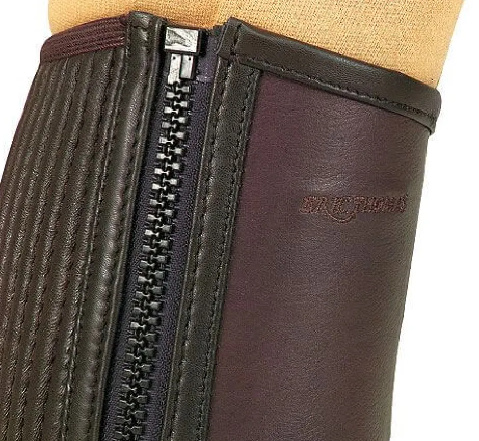 EQUITHÈME Leder Mini-Chaps