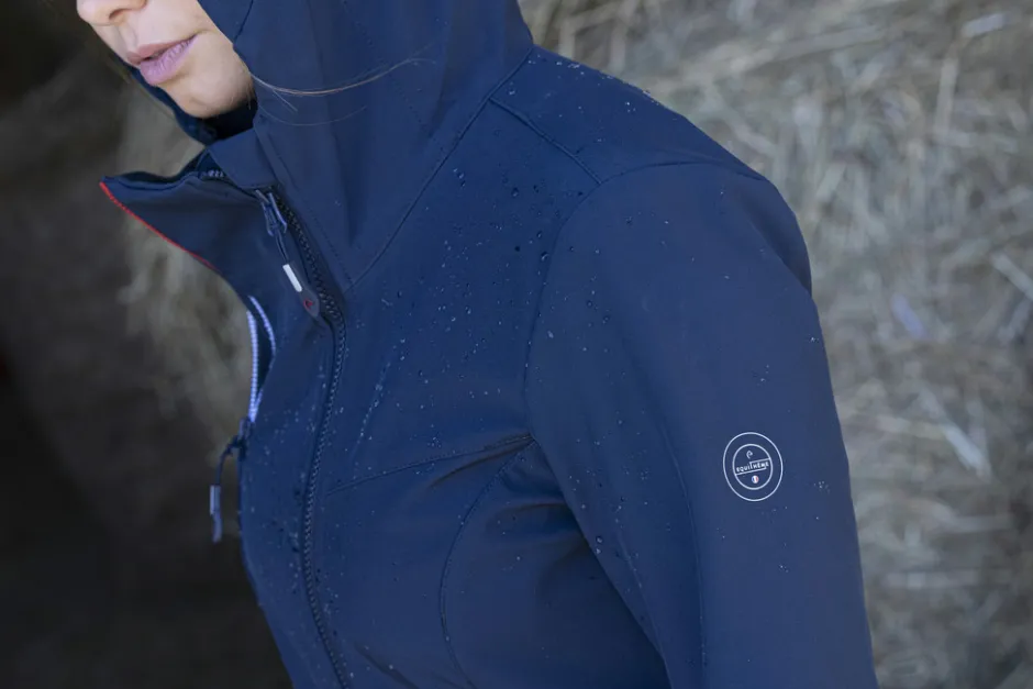 EQUITHÈME Lila Softshell Jacke