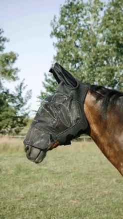 EQUITHÈME - Mesh - Fliegen-/UV-Maske + Nase