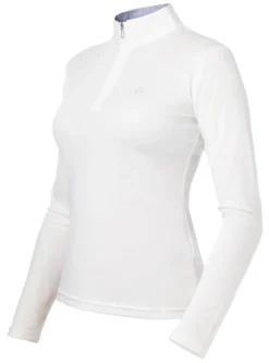 EQUI-THÈME Mesh, langärmeliges Polohemd