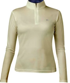 EQUI-THÈME Mesh, langärmeliges Polohemd