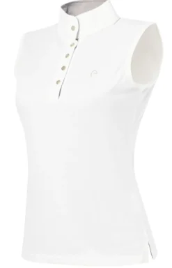 EQUI-THÈME Mesh Polo Shirt, ärmellos