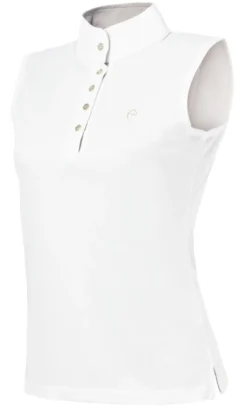 EQUI-THÈME Mesh Polo Shirt, ärmellos
