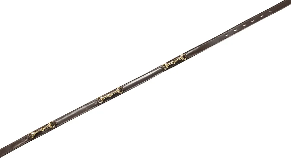 EQUITHÈME „Olivenkopfgebiss“ Gürtel