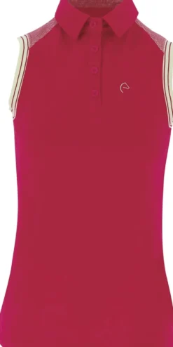 EQUITHÈME Piqué Polo Shirt, ärmellos