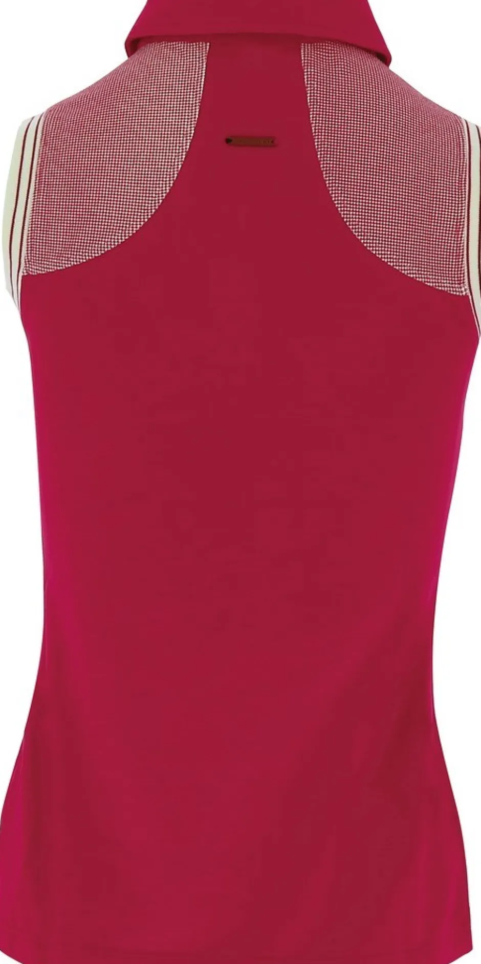 EQUITHÈME Piqué Polo Shirt, ärmellos