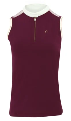 EQUITHÈME Poloshirt Smoff, ohne Ärmel