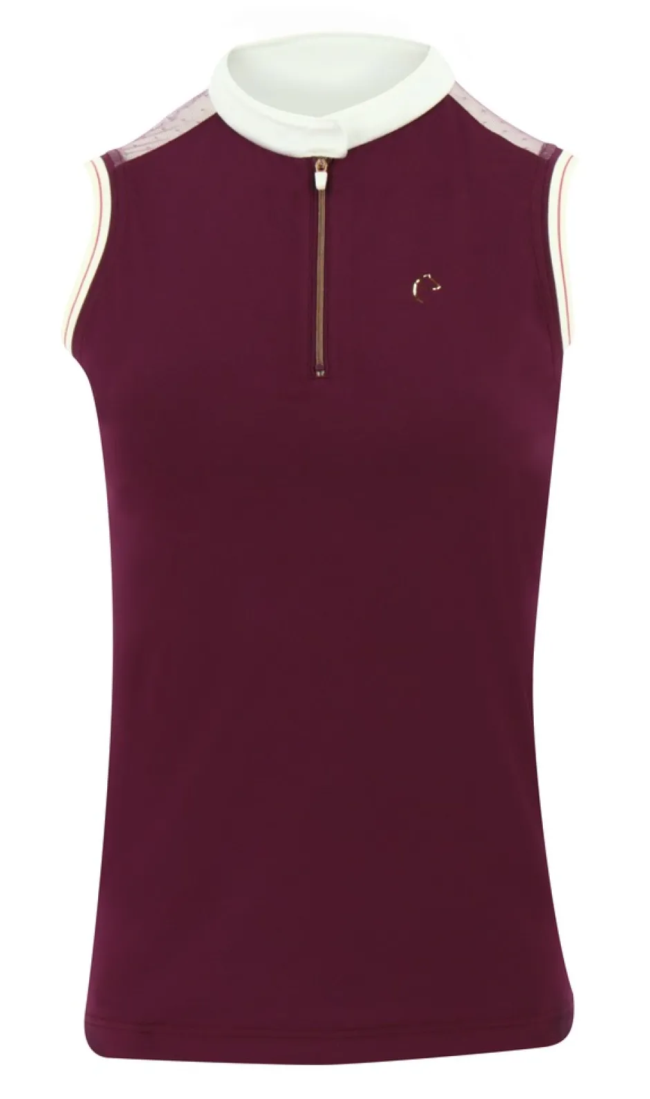 EQUITHÈME Poloshirt Smoff, ohne Ärmel