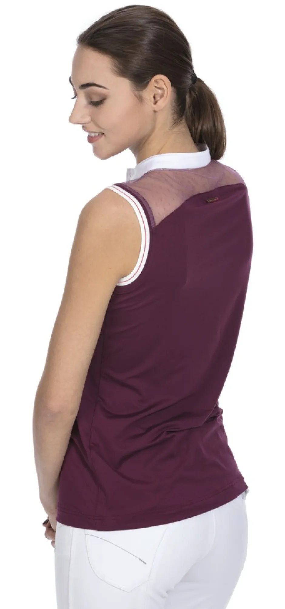 EQUITHÈME Poloshirt Smoff, ohne Ärmel
